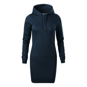 MALFINI Dámske šaty Snap - Námornícka modrá | XXL