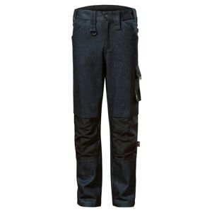 MALFINI Pánske pracovné džínsy Vertex - Tmavý denim | 50