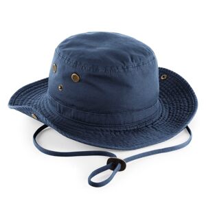 Beechfield Bavlnený klobúk Outback - Námornícka modrá