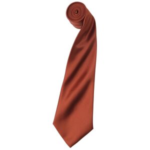 Premier Workwear Saténová kravata - Oriešková