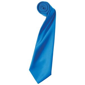 Premier Workwear Saténová kravata - Zafírová modrá
