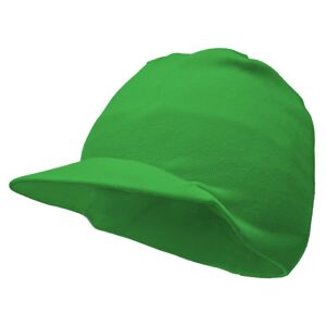 Pletex Detská čiapka s šiltom - Zelená | 44-48