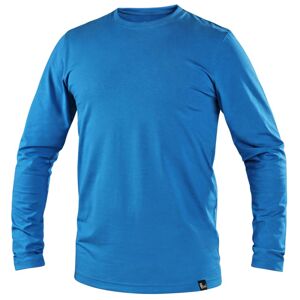 Canis Pánske tričko s dlhým rukávom CXS SIMON - Azúrovo modrá | L