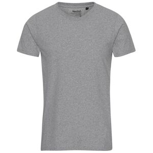 Neutral Pánske tričko z recyklovaných materiálov - Šedý melír | L