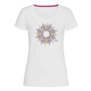 Bontis Dámske tričko CIRCLEAF - Biela | XL
