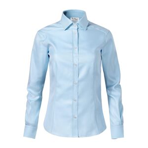 MALFINI Dámska košeľa Journey - Svetlomodrá / biela | XL