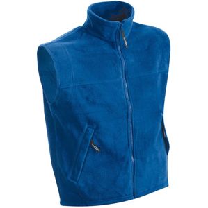 James & Nicholson Pánska fleecová vesta JN045 - Kráľovská modrá | S