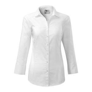 MALFINI Dámska košeľa s trojštvrťovým rukávom Style - Biela | XXL