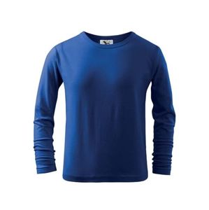 MALFINI Detské tričko s dlhým rukávom Long Sleeve - Kráľovská modrá | 158 cm (12 rokov)