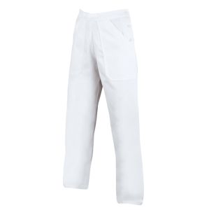 Ardon Dámske biele pracovné nohavice SANDER - 50