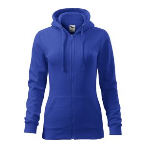 MALFINI Dámska mikina Trendy Zipper - Kráľovská modrá | L