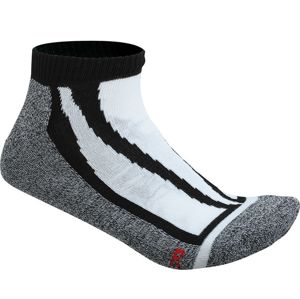 James & Nicholson Športové ponožky nízke JN209 - Čierna | 35-38