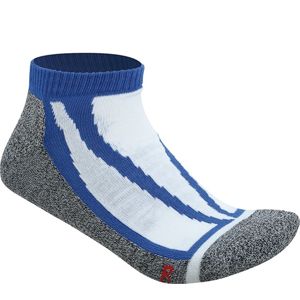 James & Nicholson Športové ponožky nízke JN209 - Kráľovská modrá | 45-47
