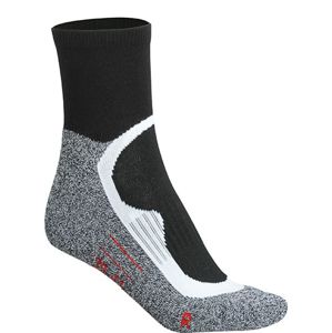 James & Nicholson Športové ponožky členkové JN210 - Čierna | 35-38