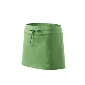 MALFINI Dámska sukňa Two in one - Trávovo zelená | M