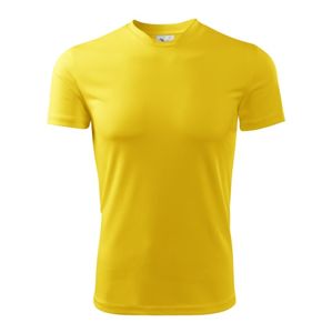 MALFINI Pánske tričko Fantasy - Žltá | L