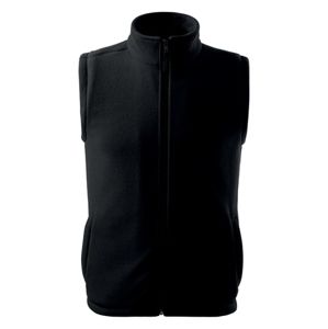 MALFINI Fleecová vesta Next - Čierna | XL