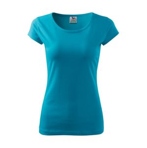 MALFINI Dámske tričko Pure - Tyrkysová | XL