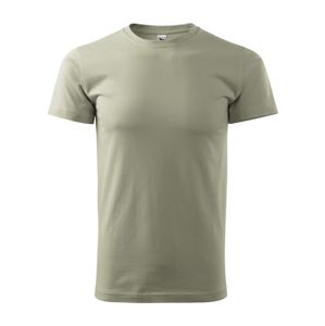 MALFINI Pánske tričko Basic - Svetlá khaki | XXXL