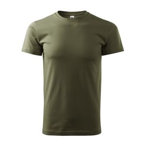 MALFINI Pánske tričko Basic - Military | L