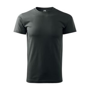 MALFINI Pánske tričko Basic - Tmavá bridlica | XXXL
