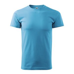 MALFINI Pánske tričko Basic - Tyrkysová | S