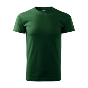 MALFINI Pánske tričko Basic - Fľaškovo zelená | M
