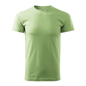 MALFINI Pánske tričko Basic - Trávovo zelená | L