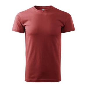 MALFINI Pánske tričko Basic - Bordó | L