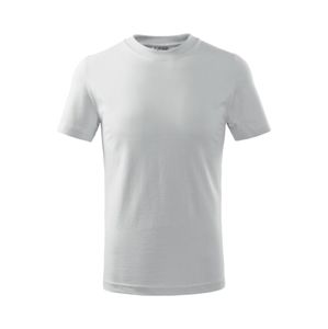 MALFINI Detské tričko Basic - Biela | 110 cm (4 roky)