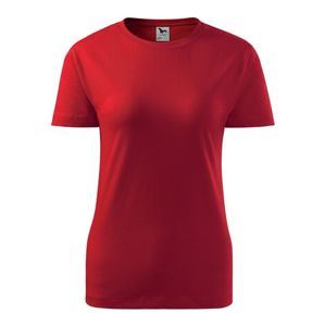 MALFINI Dámske tričko Basic - Červená | XS
