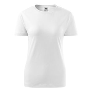MALFINI Dámske tričko Basic - Biela | S