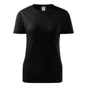 MALFINI Dámske tričko Basic - Čierna | XXXL