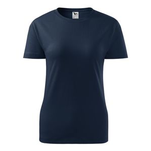 MALFINI Dámske tričko Basic - Námornícka modrá | L