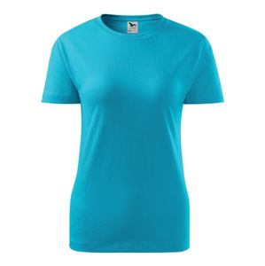 MALFINI Dámske tričko Basic - Tyrkysová | XL