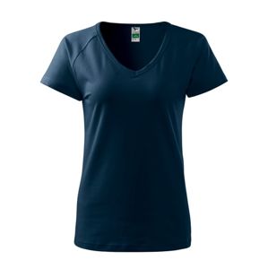 MALFINI Dámske tričko Dream - Námornícka modrá | XS