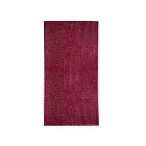 MALFINI Uterák bez bordúry Terry Towel - Marlboro červená | 50 x 100 cm