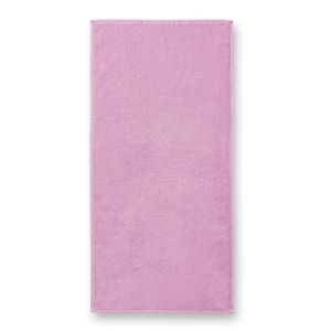 MALFINI Osuška bez bordúry Terry Bath Towel - Ružová | 70 x 140 cm
