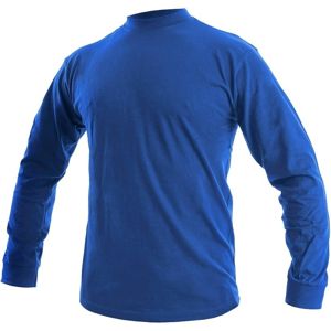 Canis Pánske tričko s dlhým rukávom PETR - Kráľovská modrá | S