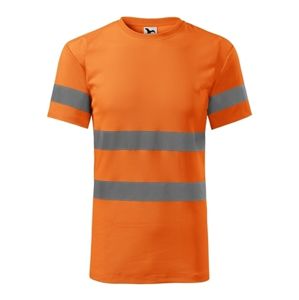 MALFINI Reflexné tričko HV Protect - Reflexná oranžová | S