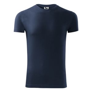 MALFINI Pánske tričko Viper - Námornícka modrá | XL