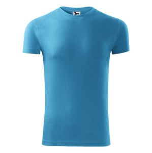 MALFINI Pánske tričko Viper - Tyrkysová | XL