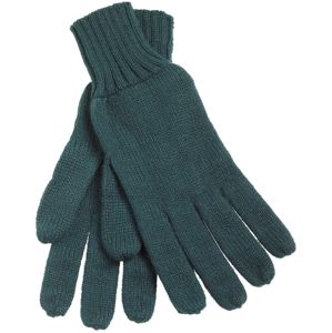 Myrtle Beach Pletené rukavice MB505 - Tmavozelená | L/XL