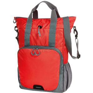 Halfar Viacúčelový batoh a taška 2v1 - Červená