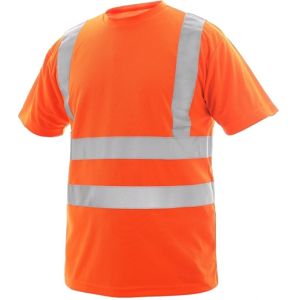Canis Pánske výstražné tričko LIVERPOOL - Oranžová | XXXL